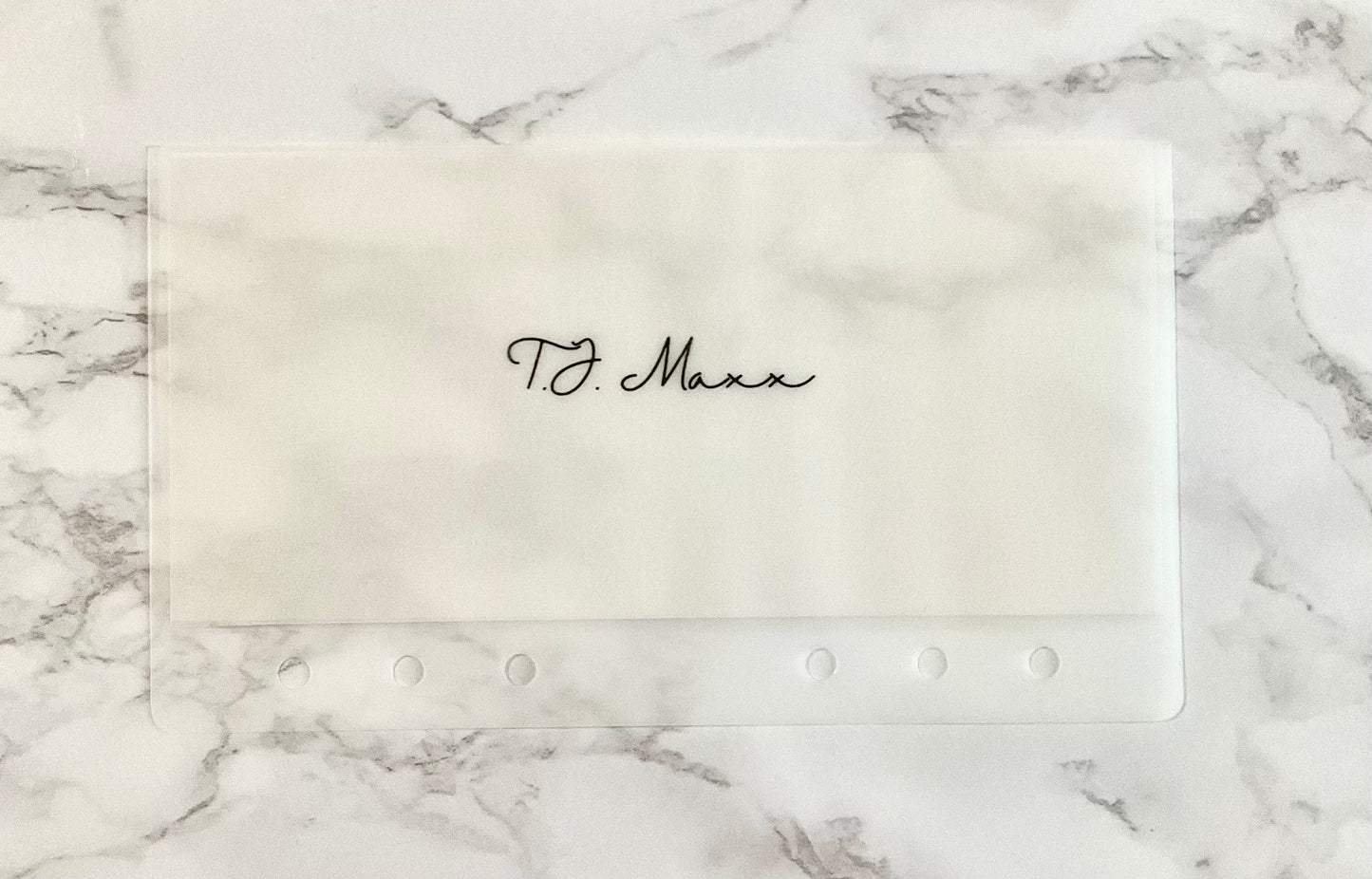 A6 Budget Envelopes