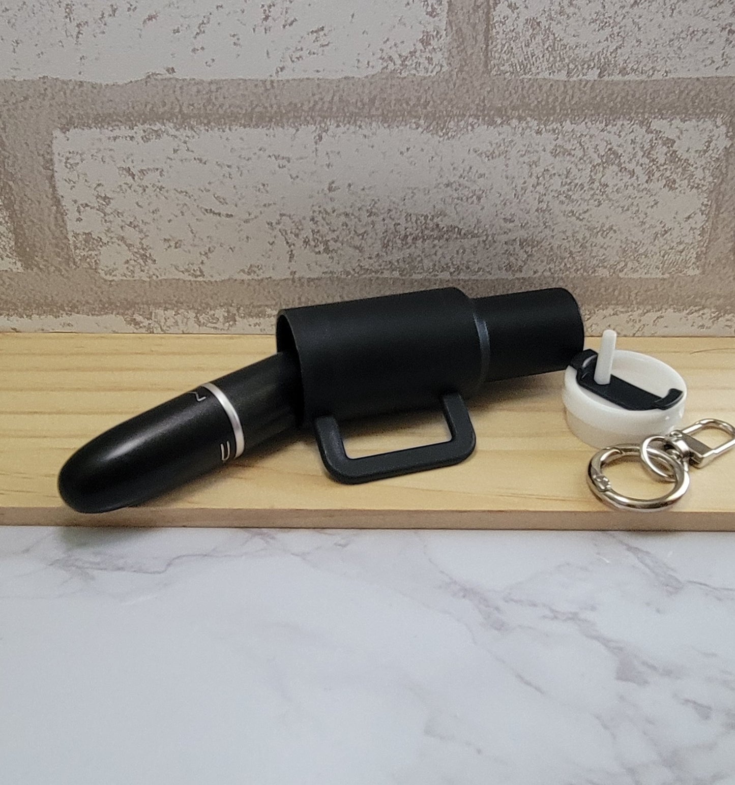 Mini keychain tumbler