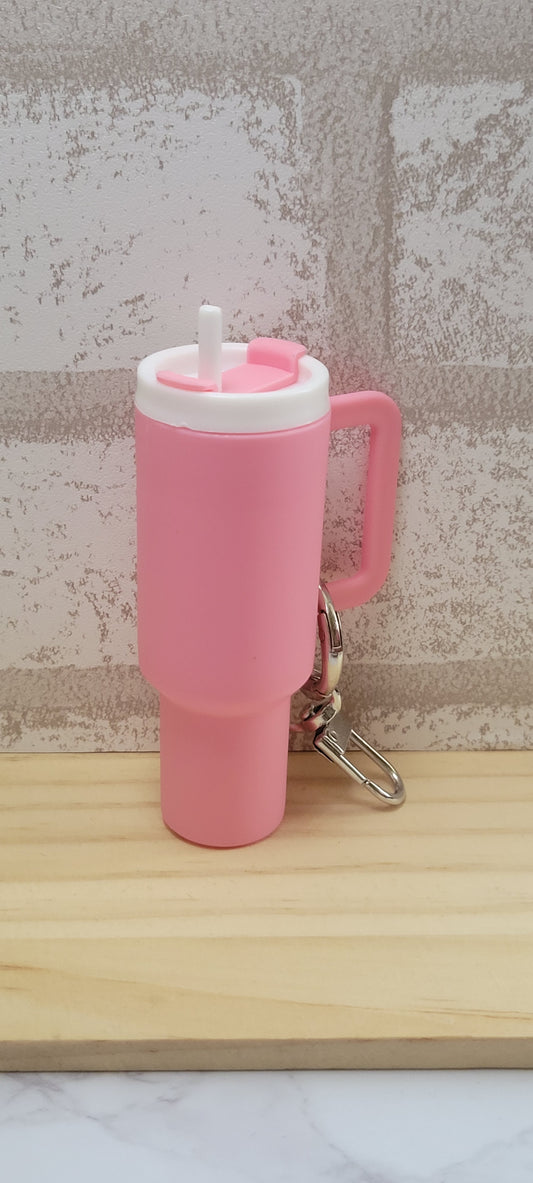Mini keychain tumbler
