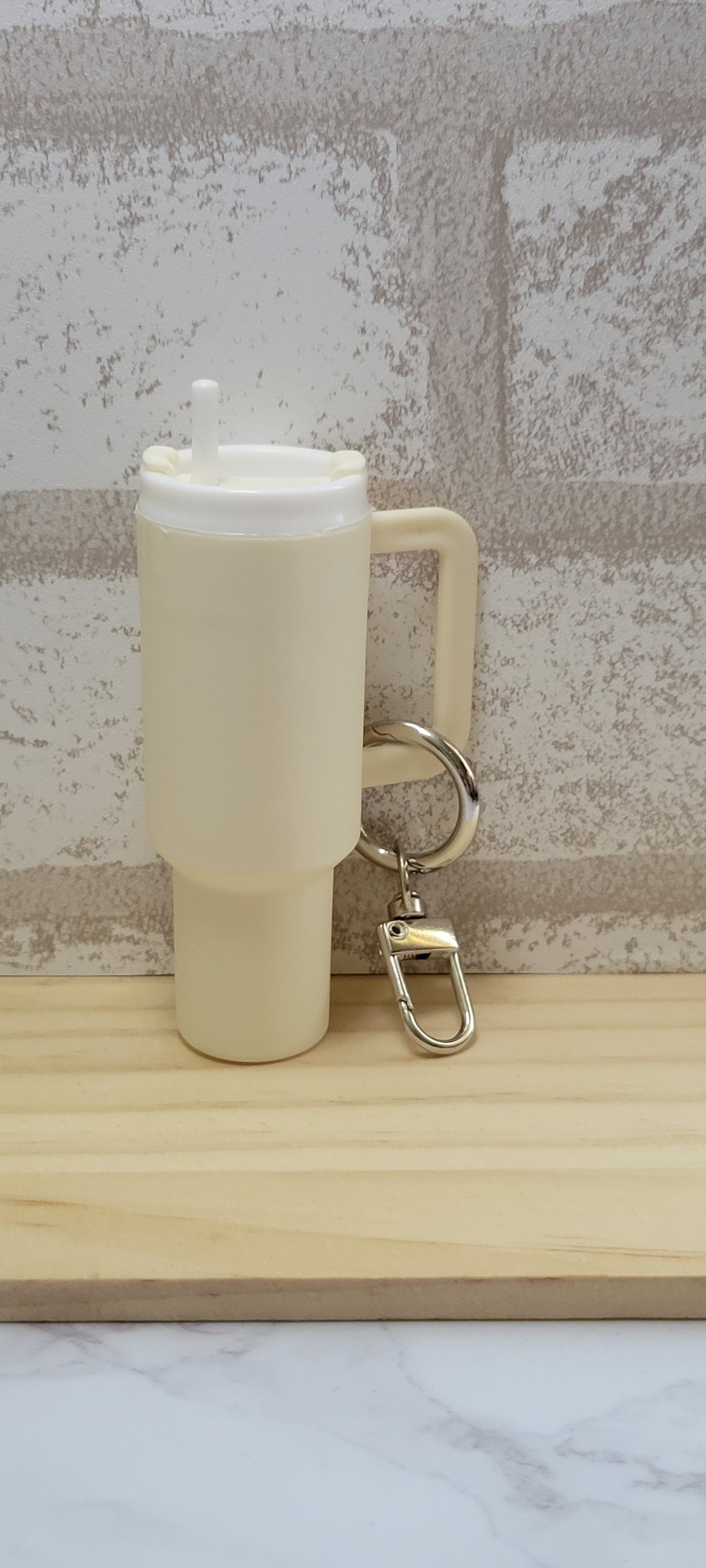 Mini keychain tumbler